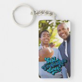 ゴッドフ最高のァートの写真 キーホルダー (正面)