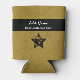 ゴッドフ最高のァート金ゴールドとブラックリボンA04 缶クーラー