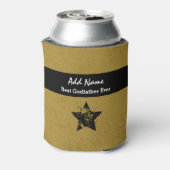 ゴッドフ最高のァート金ゴールドとブラックリボンA04 缶クーラー (缶裏面)