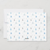 ゴッドブルーツリーに栄光を届けるフォトカード シーズンカード (裏面)