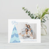 ゴッドブルーツリーに栄光を届けるフォトカード シーズンカード (スタンド正面)