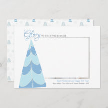 ゴッドブルーツリーに栄光を届けるフォトカード