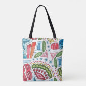 ゴッドブレスアメリカトートバイヘザーフランスの・ヘンリー トートバッグ (裏面)