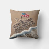 ゴッドブレスアメリカビーチサイン クッション (裏面)