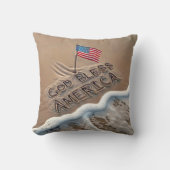 ゴッドブレスアメリカビーチサイン クッション (正面)