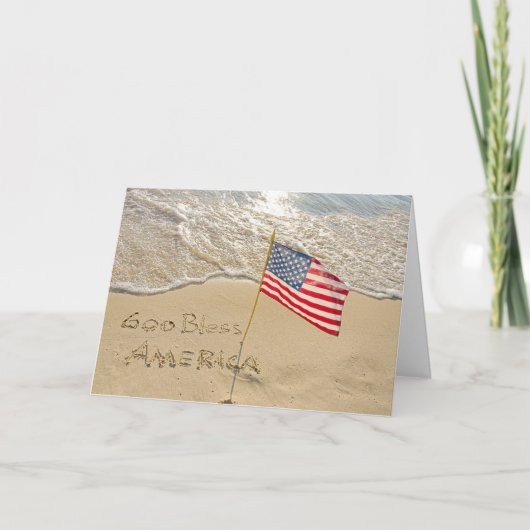 ゴッドブレスアメリカビーチ カード (正面)