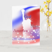 ゴッドブレスアメリカフリーダム カード (黄色い花)