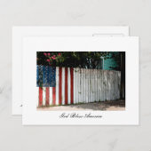 ゴッドブレスアメリカ ポストカード (正面/裏面)