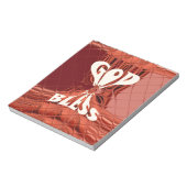 ゴッドブレスアートプリント ノートパッド (回転)