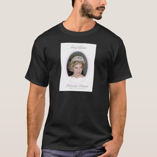 ゴッドブレスプリンセスダイアナ Tシャツ (正面)