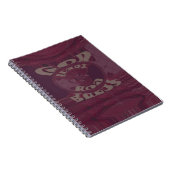 ゴッドブレスユギラフェスアートプリント/デザイン ノートブック (右側)