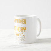 ゴッドマおもしろいザーオブザ誕生日プリンセス コーヒーマグカップ (正面右)