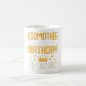 ゴッドマおもしろいザーオブザ誕生日プリンセス コーヒーマグカップ (中央)