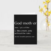 ゴッドマおもしろいザー定義おばあちゃん母の日 カード (黄色い花)