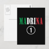 ゴッドマイタリアンザーズ： Madrina Numero Uno ポストカード (正面/裏面)