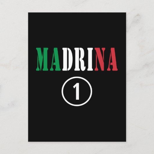 ゴッドマイタリアンザーズ： Madrina Numero Uno ポストカード (正面)