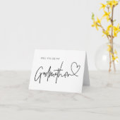 ゴッドマザーのプレゼント提案カード カード (黄色い花)