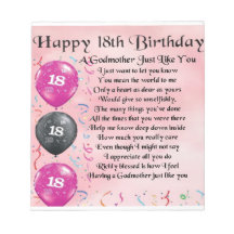 ゴッドマザーの詩 – 18誕生日