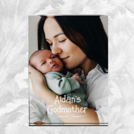 ゴッドマザーギフト！Keepsakeフォトブロック フォトブロック