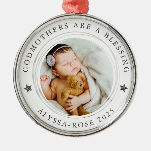 ゴッドマザーズ賛美の写真 メタルオーナメント (正面)
