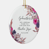 ゴッドマザーズ賛美はフローラ秋写真 セラミックオーナメント (右)