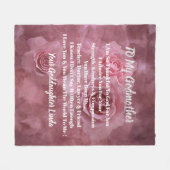 ゴッドマザーパーソナライズドフリースブランケット フリースブランケット (正面(横))