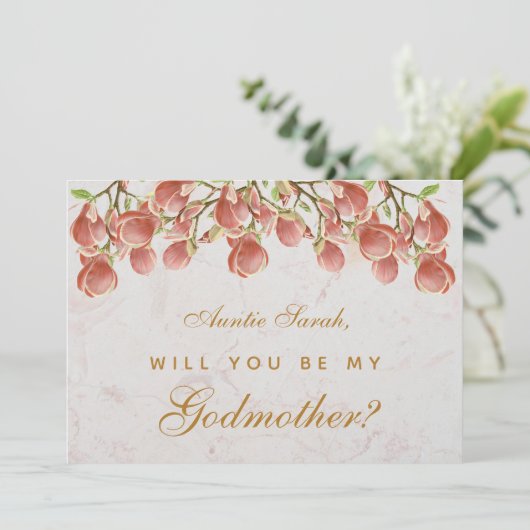 ゴッドマザープロポーズピンクマグノリアマーブルフローラ カード (スタンド正面)