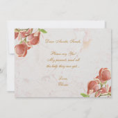 ゴッドマザープロポーズピンクマグノリアマーブルフローラ カード (裏面)