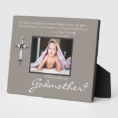 ゴッドマザープロポーズブラウン記念写真 フォトプラーク (側面)