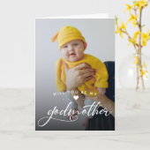 ゴッドマザーモダン提案写真 カード (黄色い花)
