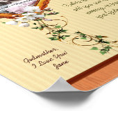 ゴッドマザーリリー8x10フォトカスタムプリントテンプレート ポスター (角)