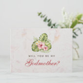 ゴッドマザー提案熱帯葉フローラハイビスカス カード (スタンド正面)