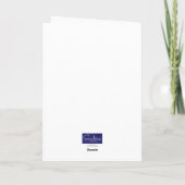 ゴッドマザー誕生日バードアンドチョウ カード (裏面)