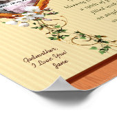 ゴッドマザー8x10リリーフレームパーソナライズされたプリント ポスター (角)