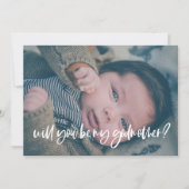 ゴッドマモダンーエレガントザー提案書フォトカード 招待状 (正面)