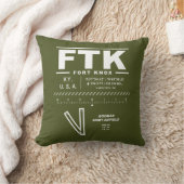 ゴッドマン陸軍飛行場 FTK クッション (ブランケット)