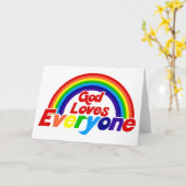 ゴッドラブズエブリーゲイレインボー カード (黄色い花)