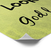 ゴッドラブユークリスチャン引用文 ポスター (角)