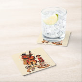 ゴッドレストイェメリー紳士 スクエアペーパーコースター (インサイチュ)