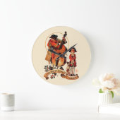 ゴッドレストイェメリー紳士 ラージ壁時計 (ホーム)