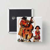 ゴッドレストイェメリー紳士 缶バッジ (正面&裏面)