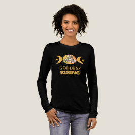 ゴッドレスライジング ゴールドイエロー長袖Tシャツ トライブレンドTシャツ