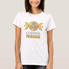 ゴッドレスライジング トリプルムーンスパイラルTシャツ Tシャツ