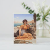 ゴッドワード – サフロの花輪とローブ ポストカード (スタンド正面)