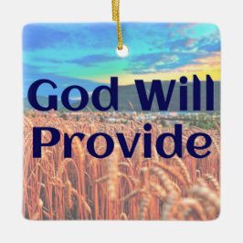 ゴッド・ウィル・サバイ・オーナメント セラミックオーナメント