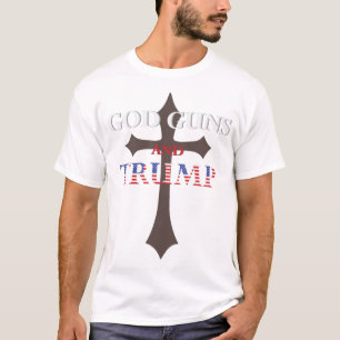 ゴッド·ガンズ·トランプ·シャツ Tシャツ