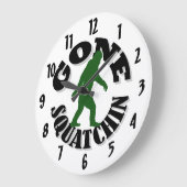 ゴッド・スクアチン ラージ壁時計 (傾斜)