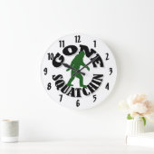 ゴッド・スクアチン ラージ壁時計 (ホーム)