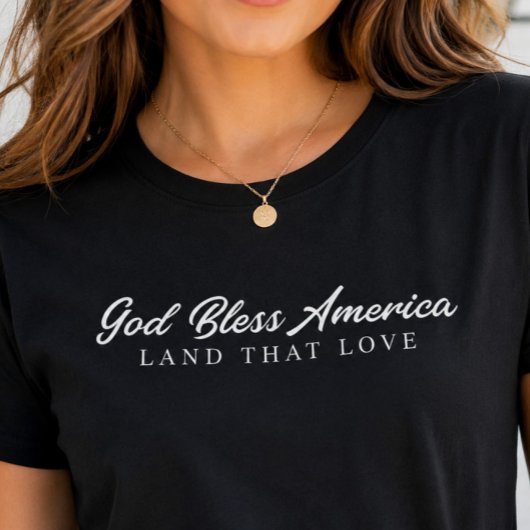 ゴッド・ブレス・アメリカTシャツ Tシャツ