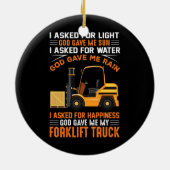 『ゴッド・与えミー・マイ・フォークリフト』  セラミックオーナメント (裏面)